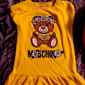 Authentic Moschino girls dress size 8